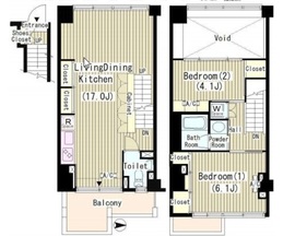 ROKA TERRAZZA （ロカテラーザ） 3502 間取り図