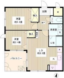 目白台ガーデン 204 間取り図