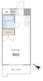 セゾン代官山 401 間取り図