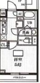 エルファーロ神楽坂 303 間取り図