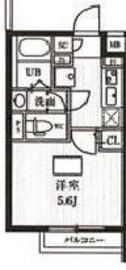 エルファーロ神楽坂 305 間取り図