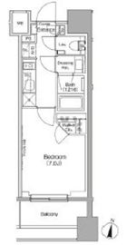 ザ・パークハビオ代々木初台 202 間取り図