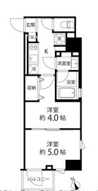 DelCCS IKEBUKURO 1103 間取り図