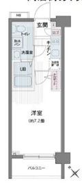 エコロジー都立大学レジデンス 210 間取り図