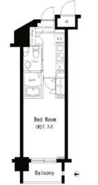 パークキューブ大井町 1202 間取り図