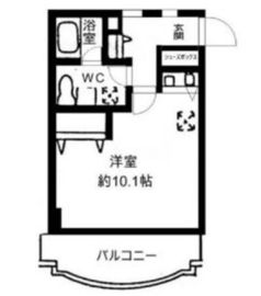 グランドスポット 409 間取り図