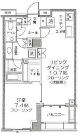 センチュリーフォレスト 5階 間取り図