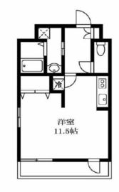 アクア・レアーレ青葉台 701 間取り図