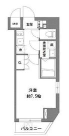 ラ・ヴィータ新御徒町 202 間取り図