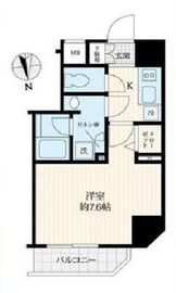 ログ御徒町 6階 間取り図