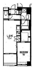 レジディア日本橋浜町 403 間取り図