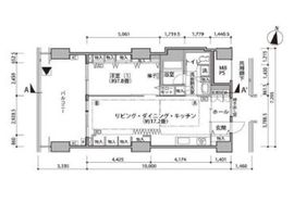 東雲キャナルコートCODAN 16-1412 間取り図