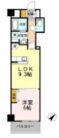 ヒルフラット大崎 419 間取り図