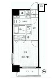 プレール・ドゥーク京橋 11階 間取り図