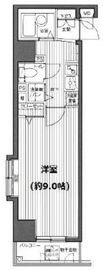 ガラ・ステージ麻布十番 11階 間取り図