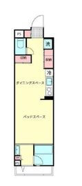 マニハウス自由が丘 202 間取り図