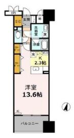 ロイヤルパークスシーサー南千住 210 間取り図