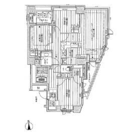 シティハウス文京目白台 2階 間取り図