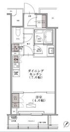 SKナインティ門前仲町 702 間取り図