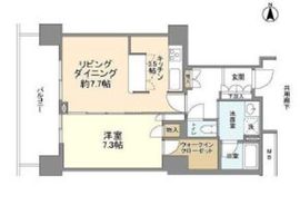 豊洲シエルタワー 26階 間取り図