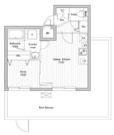 ハーモニーレジデンス山手巣鴨ザ・ガーデン 503 間取り図