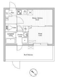 ハーモニーレジデンス山手巣鴨ザ・ガーデン 502 間取り図