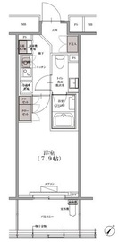 SKナインティ門前仲町 705 間取り図