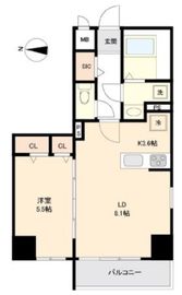 リテラス森下 506 間取り図