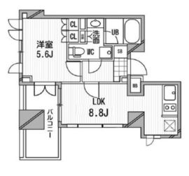 アーデン木場 701 間取り図