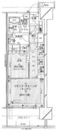 東京ミッドベイ勝どき 6階 間取り図