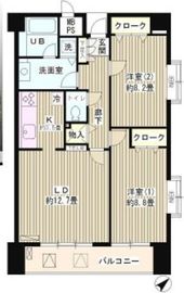 アステリオン松濤 401 間取り図