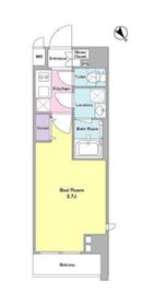 デルックス田端 507 間取り図