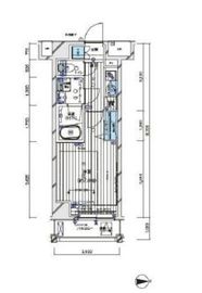 メインステージ白金3 3階 間取り図