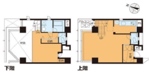 ボルト青山1丁目デュアルス 503 間取り図