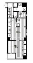 イトーピア池袋メトロポリタン 11階 間取り図