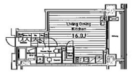 ASPRIME八丁堀 (アスプライム八丁堀) 305 間取り図