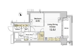 ASPRIME八丁堀 (アスプライム八丁堀) 306 間取り図