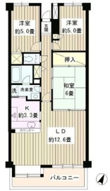 パークハイツ駒込 210 間取り図