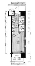 グランド・ガーラ銀座 7階 間取り図