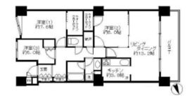 シティタワー品川 31階 間取り図