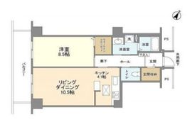 トルナーレ日本橋浜町 7階 間取り図