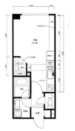 ファミールグラン銀座4丁目オーセンティア 5階 間取り図
