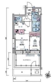 リヴシティ恵比寿 501 間取り図