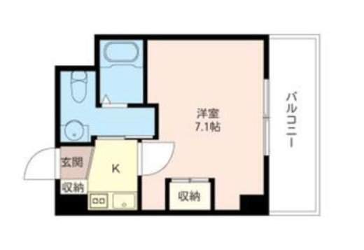 エスティメゾン麻布十番 602 間取り図