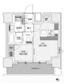 リビオレゾン王子飛鳥山 303 間取り図