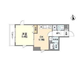シャルム東陽 201 間取り図