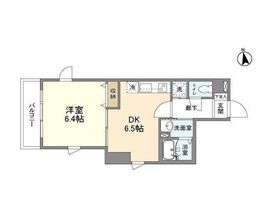 シャルム東陽 301 間取り図