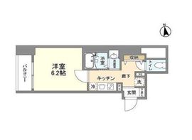 シャルム東陽 402 間取り図