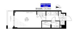 ステージファースト両国アジールコート 402 間取り図