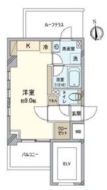 白金ハウス 2階 間取り図